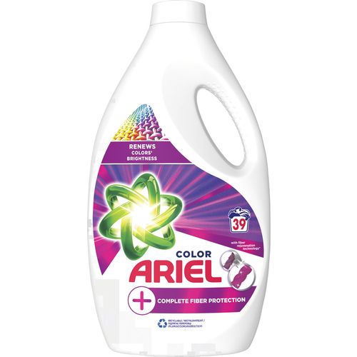 Ariel tekući deterdžent +Complete Fiber Protection, 39 pranja, 2.145L slika 1