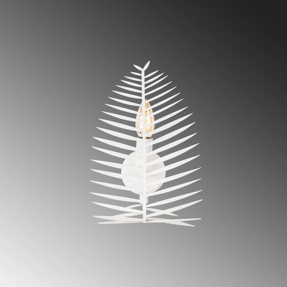 Zidna Lampa Leaf - 15323, boje: Bijela slika 5