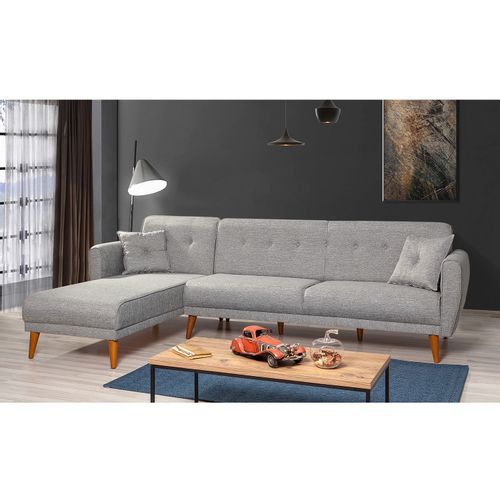 Atelier Del Sofa Kutna garnitura, Aria Corner - Grey slika 2