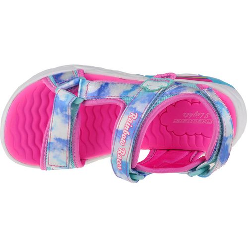 Skechers Summer Sky dječje sandale sa svjetlom 302975l-blu slika 3