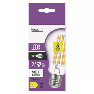 Emos Led sijalica Filament A67 17W E27 NW Z74291