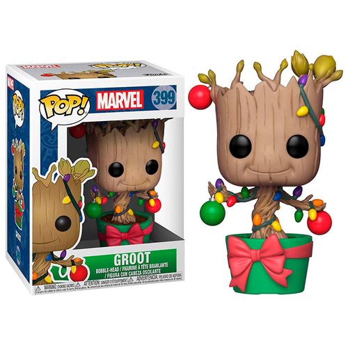 POP figure Marvel Holiday Groot with Lights &#38; Ornaments slika 2