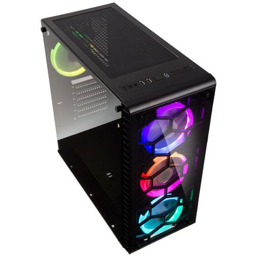 KOLINK OBSERVATORY BLACK E-ATX Kućište s RGB osvjetljenjem, crno slika 3