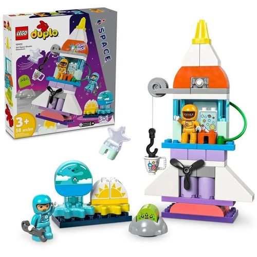 Playset Lego 10422 3 in 1 Space Shuttle Adventure 58 Dijelovi slika 1