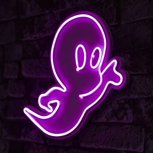 Wallity Ukrasna plastična LED rasvjeta, Casper The Friendly Ghost - Pink slika 8