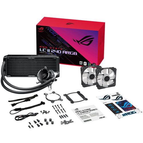 Vodeno hlađenje ASUS ROG STRIX LC II 240 ARGB liquid slika 1