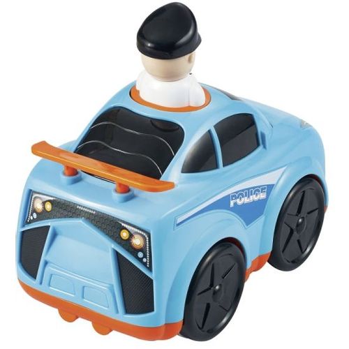 Infunbebe Igračka Za Bebe Press N Go Police Car slika 3