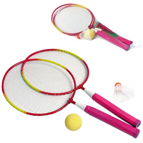 Set za badminton 2 mini reketa i 2 loptice slika 1