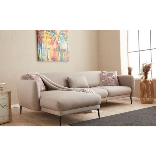 Atelier Del Sofa Kutna garnitura na razvlačenje, Krem, Venus L - Cream slika 2