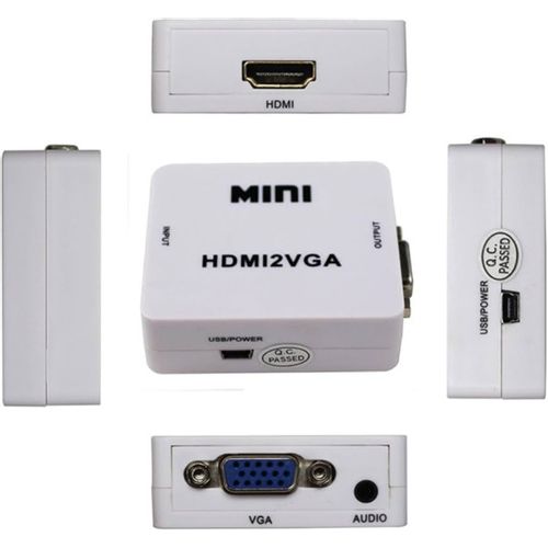 Konverter mini HDMI na VGA HDMI2VGA slika 4