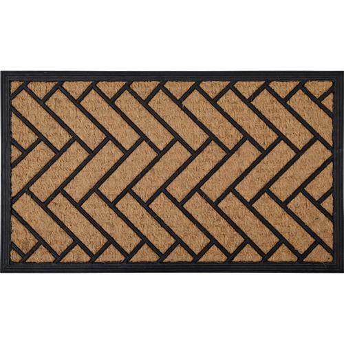 LUANCE OTIRAČ 45X75CM PLETENI COCO/GUMA - PARQUET slika 1