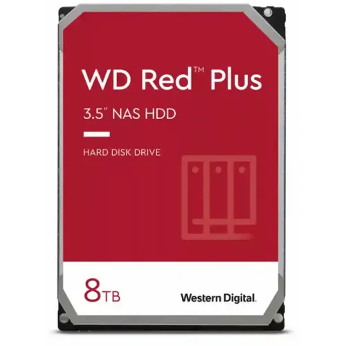 Western Digital 256MB WD80EFPX Hard disk 8TB  Red Plus slika 1