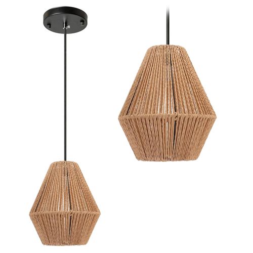 Lampa Wisząca APP1150-1W WOOD slika 1