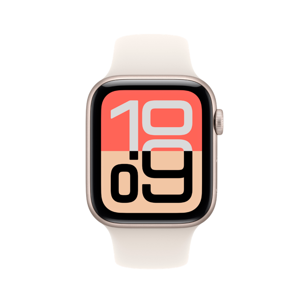 Apple Watch SE 3 Starlight Aluminium kućište sa Starlight Sport trakom - S/M, Model A3325 slika 6