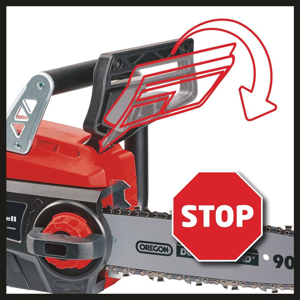 Einhell Akumulatorska lančana testera GE-LC 18 Li Kit (1x3,0Ah) slika 9