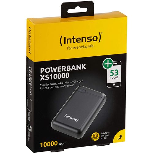 Prijenosna baterija Intenso XS 10000mAh - Crna slika 4