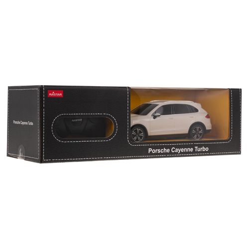 Licencirani auto na daljinsko upravljanje  1:24 Porsche Cayenne Turbo RASTAR - bijeli slika 2