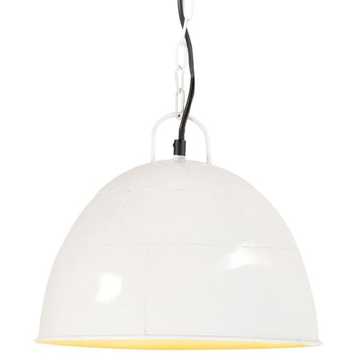 Industrijska viseća svjetiljka 25 W bijela okrugla 31 cm E27 slika 24