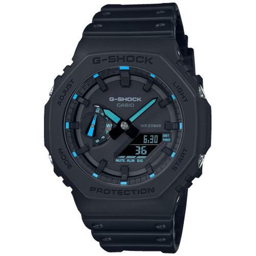 Muški sat Casio G-Shock GA-2100-1A2ER - Digitalni i Analogni, Crni slika 1