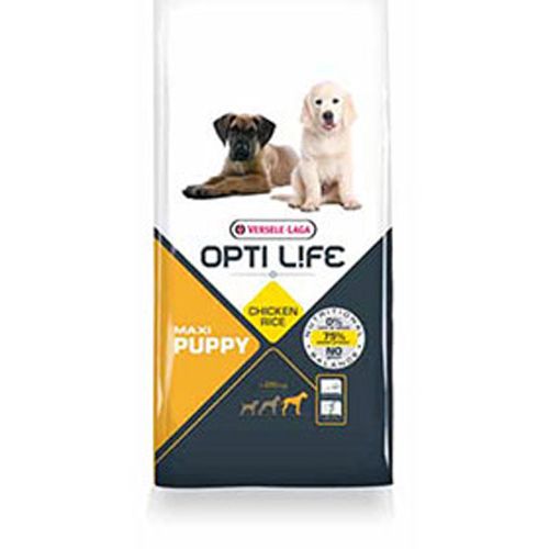 Opti Life Puppy Maxi Piletina i Pirinač 12,5 kg slika 1