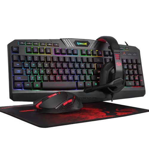 Redragon Combo S101-BA-2 (4u1) Gaming Set slika 2