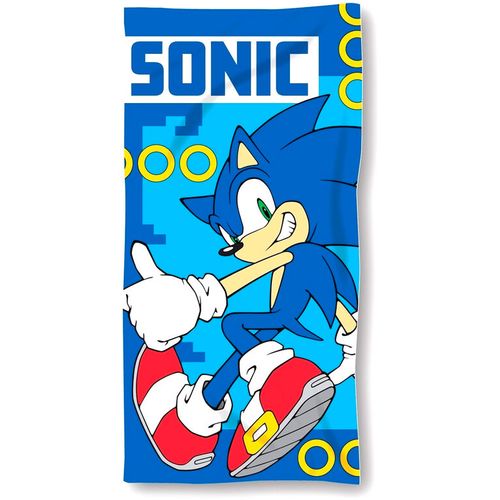 Sonic The Hedgehog microfibre beach towel slika 1