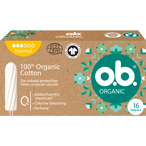 O.b. Tamponi Organic Normal 16Kom slika 1