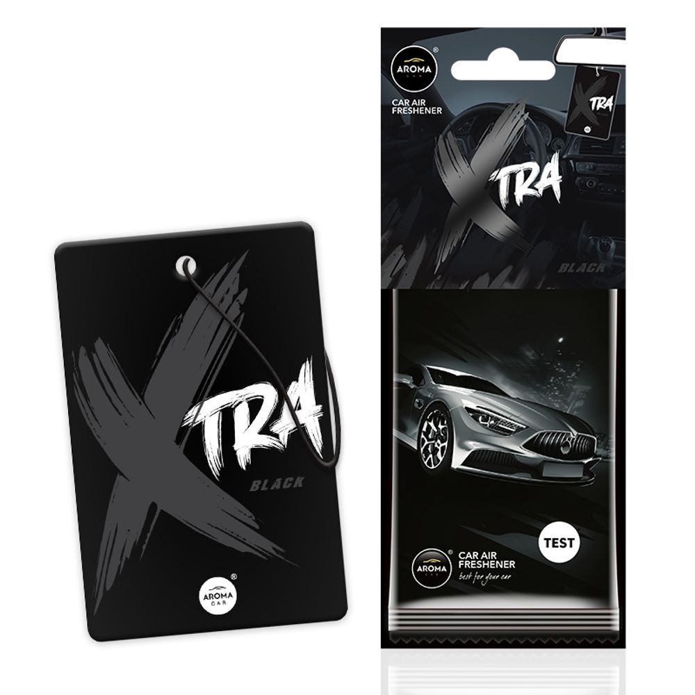 MIRIS ZA AUTO AROMA CAR JELKICA XTRA BLACK slika 1