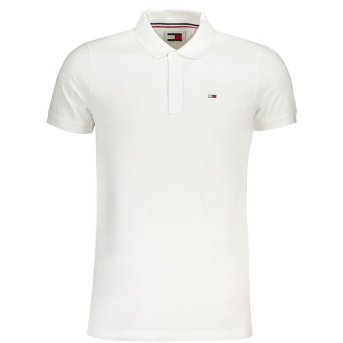 TOMMY HILFIGER MEN'S WHITE SHORT SLEEVED POLO SHIRT slika 1