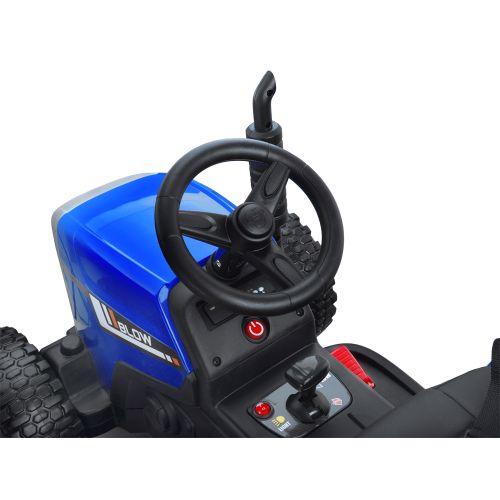 Traktor s prikolicom AKU - plavi slika 8