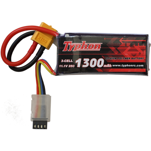 LiPo battery 3S 11.1V 1.3 Ah, XT60 slika 1