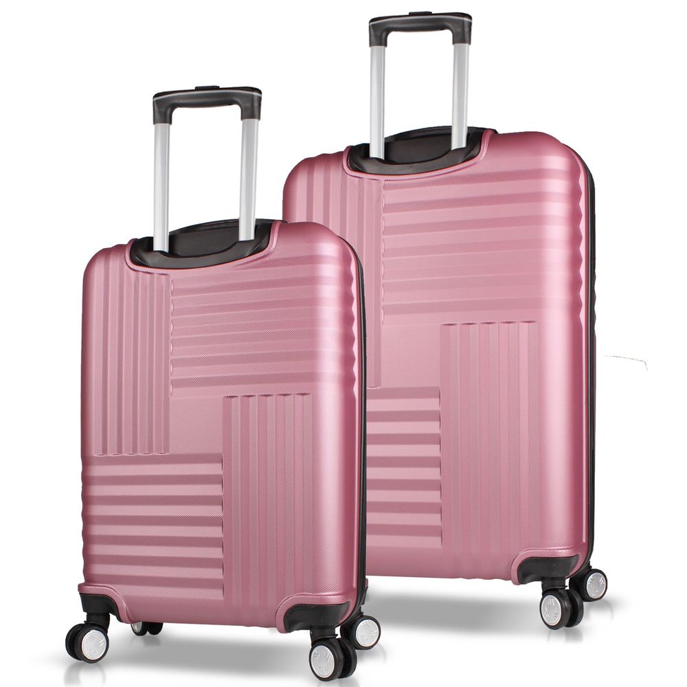 Set Kofera 8418 u Roze Zlatu (2 Komada) slika 2