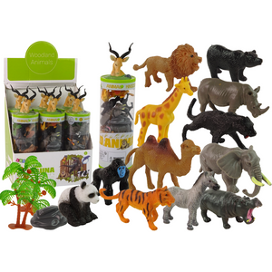 Set figurica životinje safarija s dodacima 12 komada