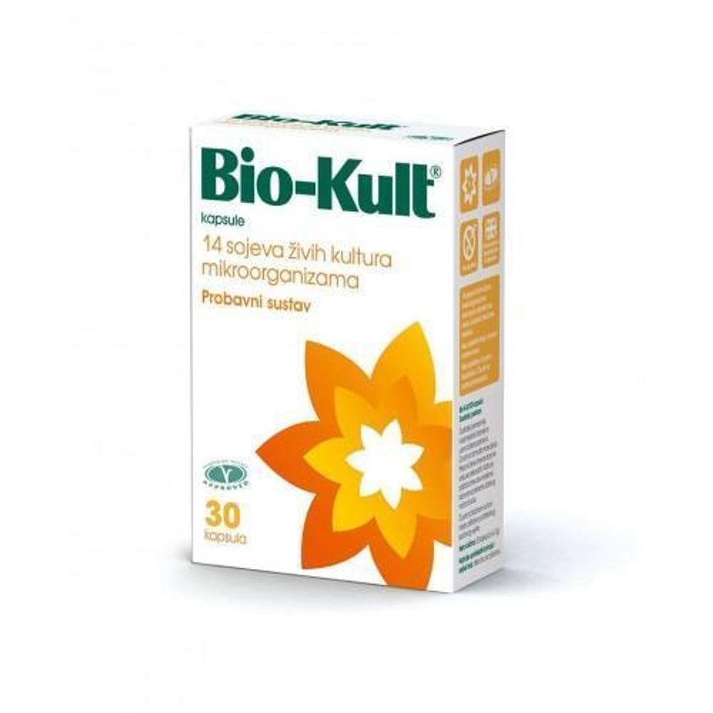 BIO-KULT KAPSULE A 30 - Probiotski Dodatak za Zdrav Probavni Sistem slika 1