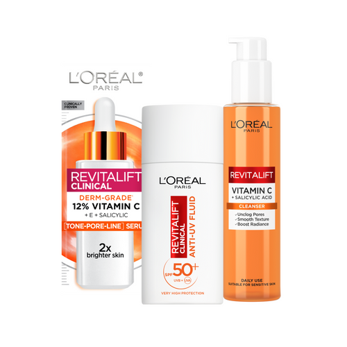 L’Oreal Paris Revitalift Cllinical clear skin beauty set slika 1