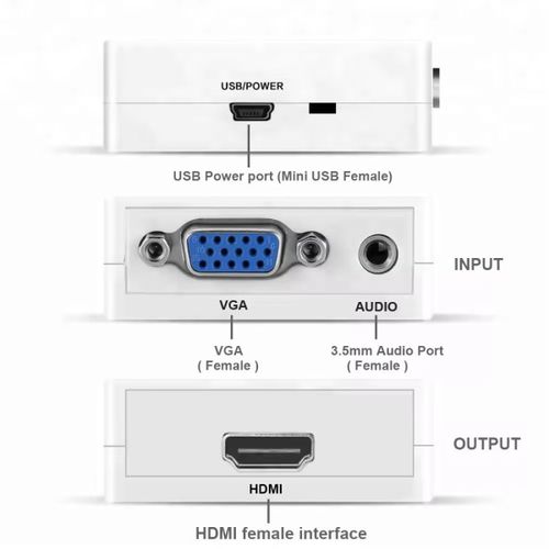 A-VGA-HDMI-Mini ** Gembird input VGA to HDMI  (902) (289) slika 6