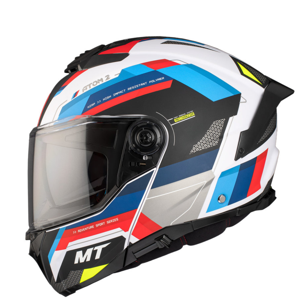 MT Helmets Atom 2 SV Bast A0 Gloss Pearl slika 1