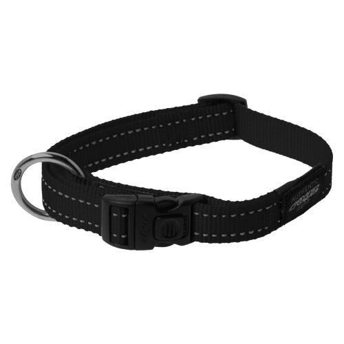 Rogz Ogrlica za pse Reflective Stiching HB06 L Fanbelt 20 mm A (Crna) slika 1