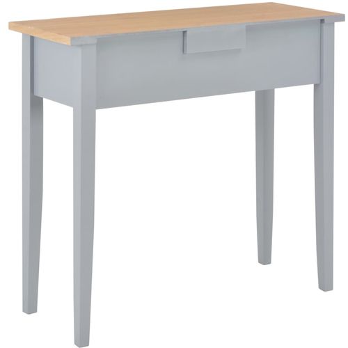 280054 Dressing Console Table Grey 79x30x74 cm Wood slika 16