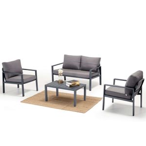 Siena Antracitni Vrtni Lounge Set