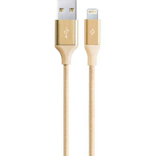 Ttec Kabel - Lightning to USB (1,20m) - Gold - Alumi Cable slika 4