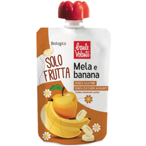 BAULE VOLANTE Pire voćni jabuka & banana BIO  100g slika 1