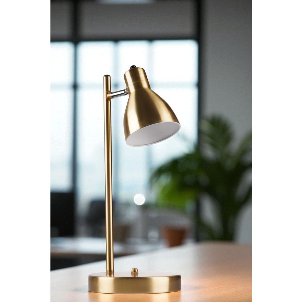 Opviq Stolna lampa 415, zlatna slika 2