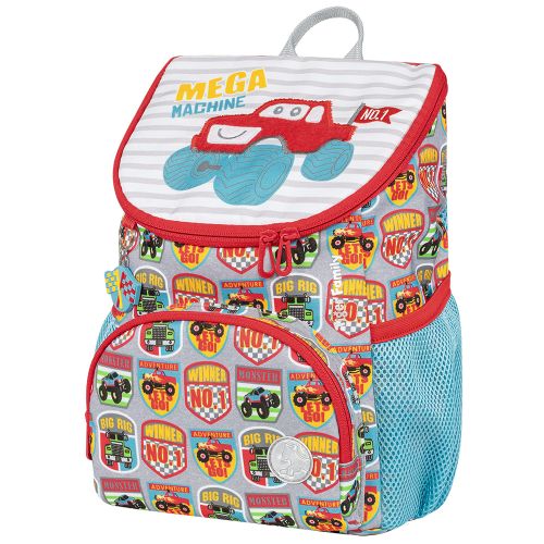 Ruksak vrtićki TIGER FAMILY Little Travelers Mega Machine P12 slika 5