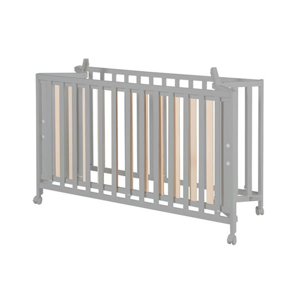  Roba Kids Sklopivi krevetac 60x120 cm, Sivi slika 3