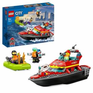 Playset Lego City 60373 The firefighters' rescue boat Pisana 144 Dijelovi