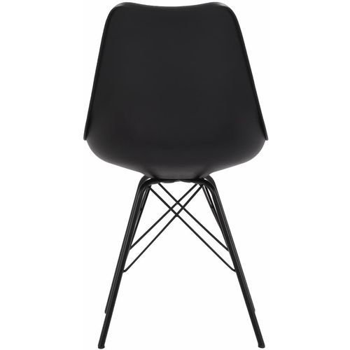 Blagovaonske stolice od umjetne kože 6 kom crne slika 39