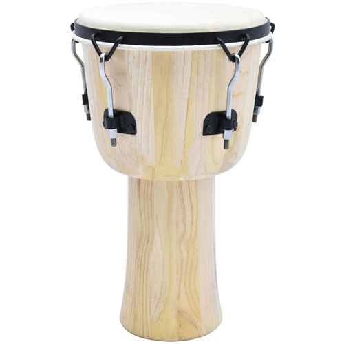 Bubanj djembe sa zateznom šipkom 12 " od kozje kože slika 1