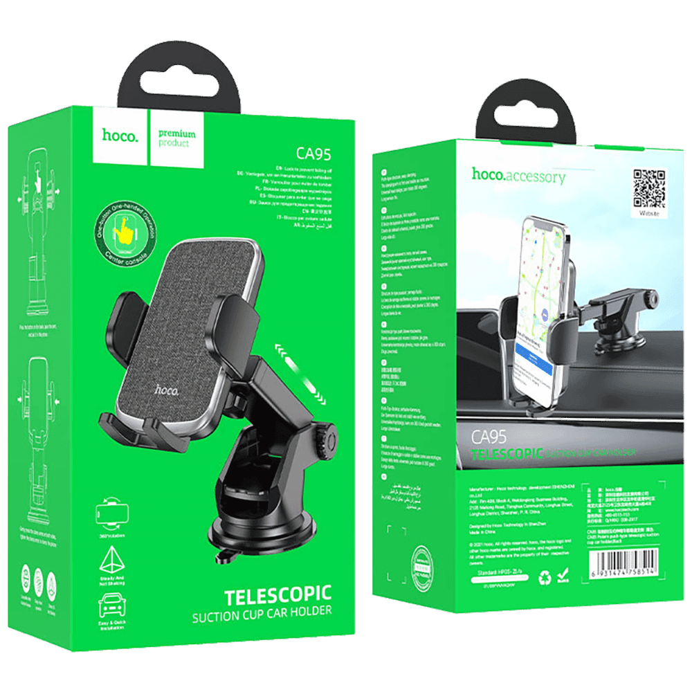 hoco. Držač za mobilne uređaje od 4.5 do 6.7" - CA95 Polaris slika 2