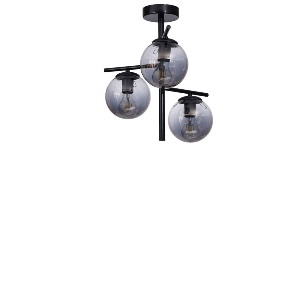 Opviq Luster 280, Siva, Crna slika 3
